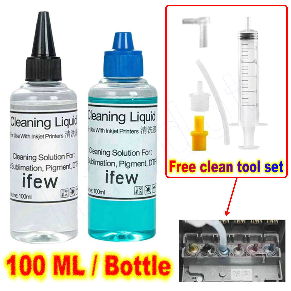 Print Head Cleaning Kit - 잉크젯 프린터 헤드 노즐 세척액 (엡손,