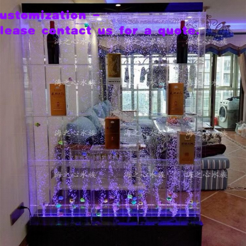 Commercial Glass Printing - 맞춤 제작 실내 상업용 파티션 와인