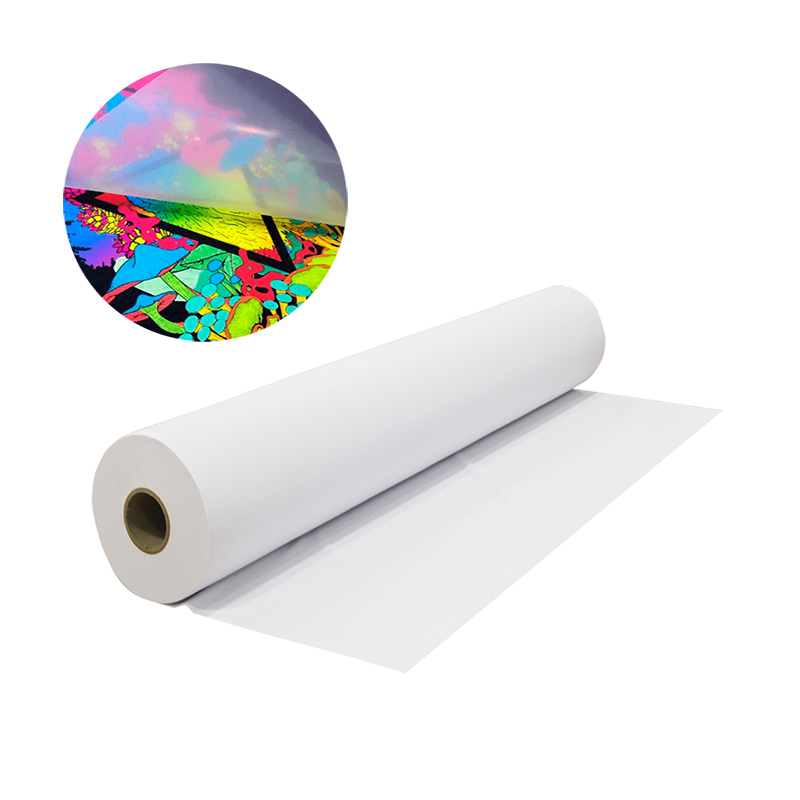 Dtf Hot Peel Film - 0.3×100m PET R2R UV DTF 전사