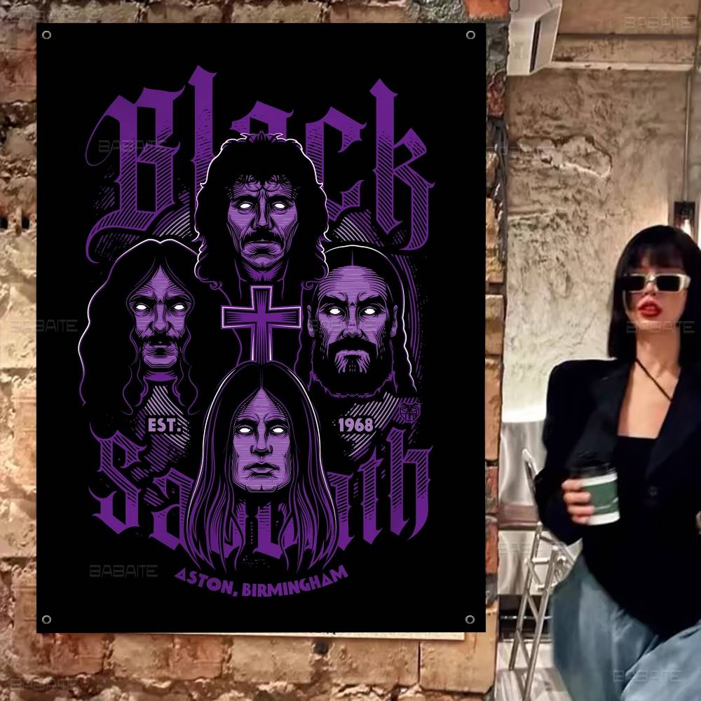 블랙 새비(Black Sabbath) 헤비 메탈 고급  - Commercial Banner Printing 리뷰 및 가격