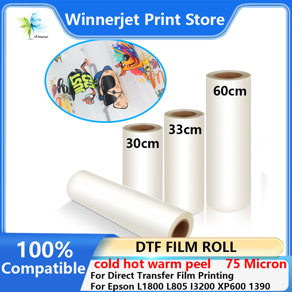 30cm 33cm 60cm*100m DTF PET 필름 - Dtf Hot Peel Film 리뷰 및 가격