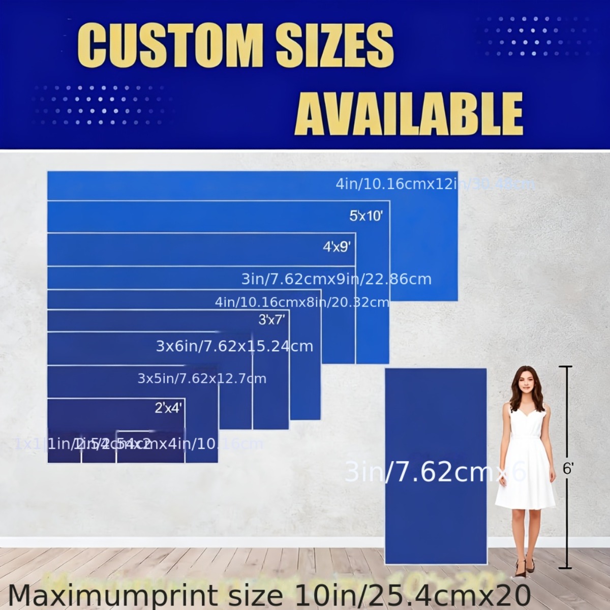 맞춤형 비닐 배너 개인 맞춤 텍스트 로고 디자인 상업  - Commercial Banner Printing 리뷰 및 가격