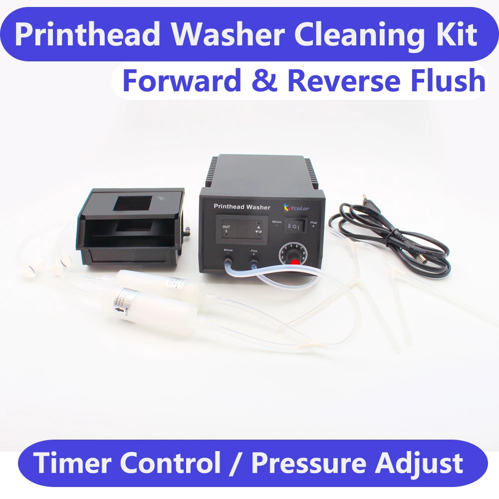 DTF 프린트 헤드 와셔 클리너 플러시 기계 클리닝 키 - Print Head Cleaning Kit 리뷰 및 가격