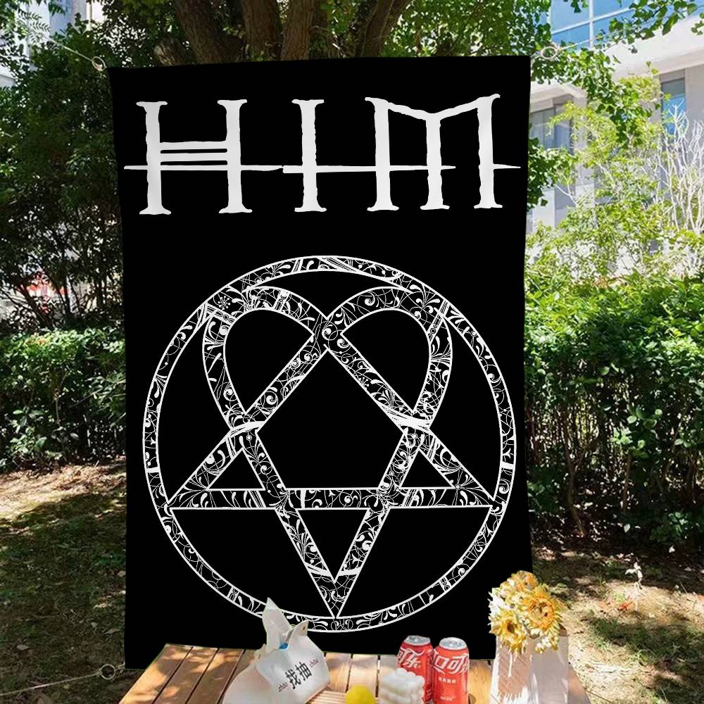 Rock H-HIM 밴드 고급 인쇄 상업 광고 깃발 회 - Commercial Banner Printing 리뷰 및 가격